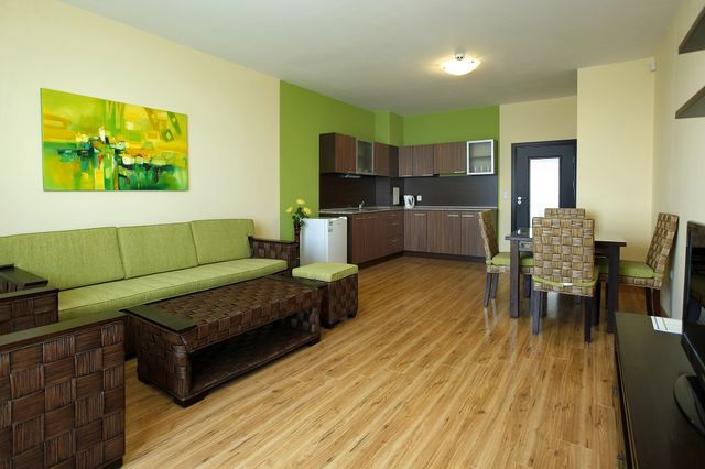 Topola Skies Resort & Aquapark - 1-bedroom apartment deluxe with panoramic sea view 